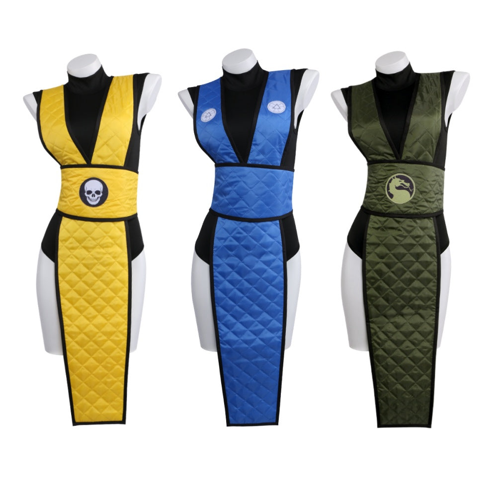 Cosplay Costume Sub Zero/Scorpion/Reptile Mortal Kombat 2(2026) Film Cosplay Tenue de Ninja Genre-Bendé Femme