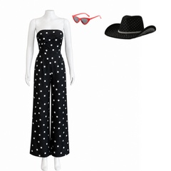 Cosplay Costume Susie Glass The Gentlemen Saison 2(2026) TV Cosplay Combinaison Pantalon Noir Femme Perruque Chapeau
