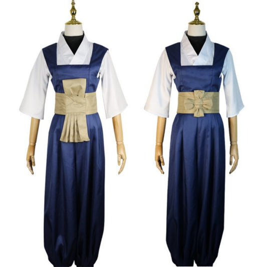 Cosplay Costume Zanka Gachiakuta Anime Cosplay Tenue Bleue1