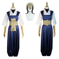 Cosplay Costume Zanka Gachiakuta Anime Cosplay Tenue Bleue Homme & Femme