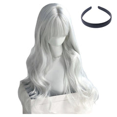 Cosplay Perruque Clea Clair Obscur:Expedition 33 Jeu Perruque Blanche Femme