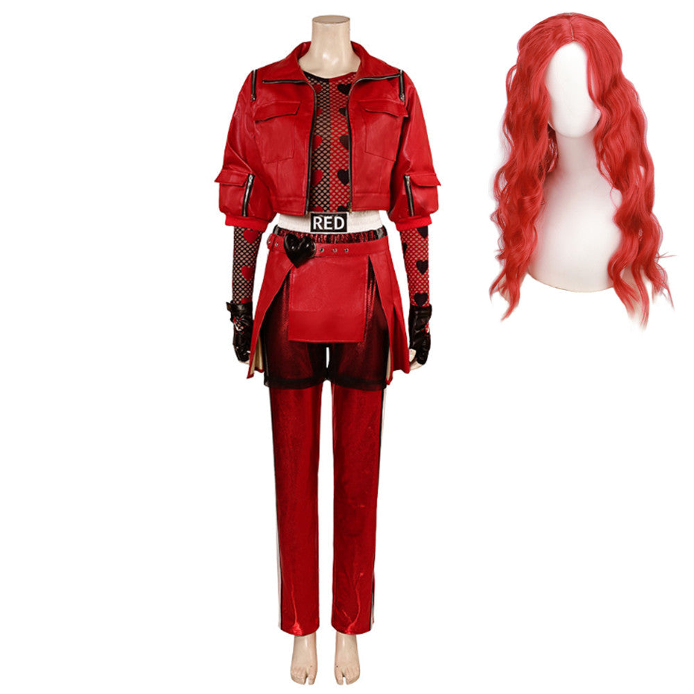 Descendants: L'Ascension de Red(2024) La Princesse Red Cosplay Costume Ver.2