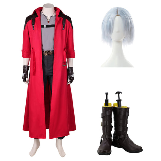 Devil May Cry(2025) Dante Tenue Rouge Cosplay Costume