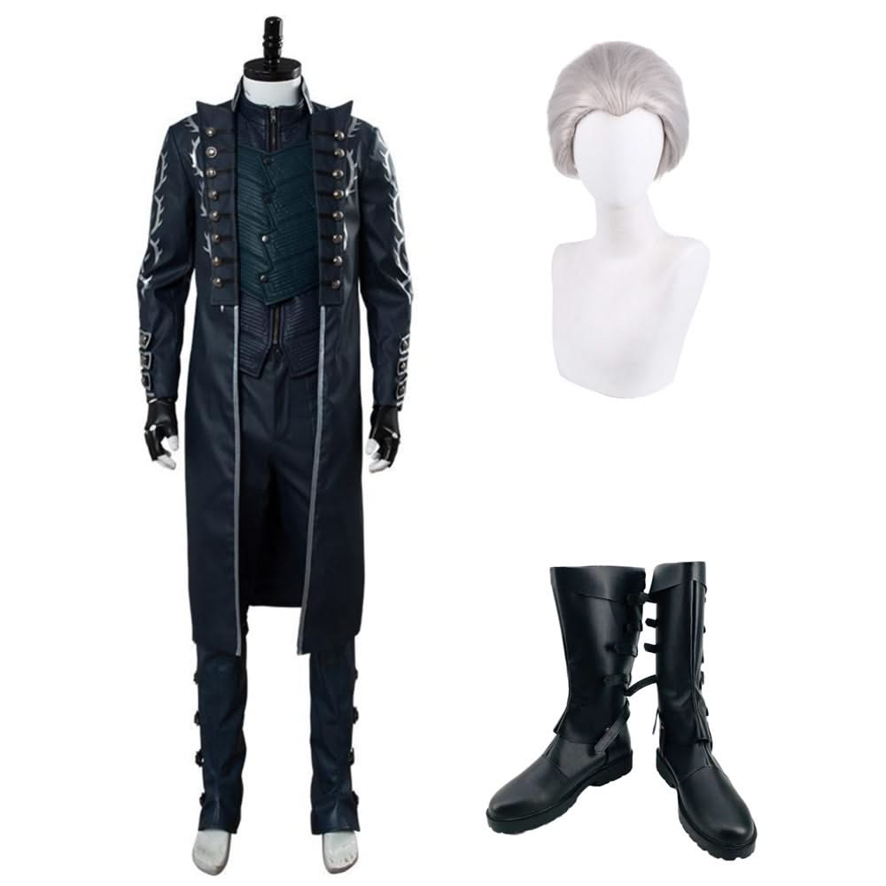 Devil May Cry V DMC 5 Vergil Cosplay Costume
