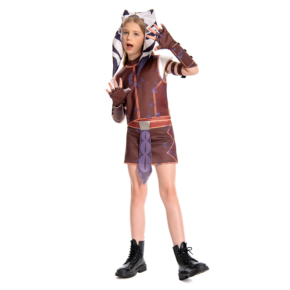 Enfant Tales of the Jedi Ahsoka Tano Uniform Cosplay Costume