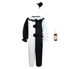 Enfant Terrifier 2 Art the Clown Cosplay Costume Faux Sang