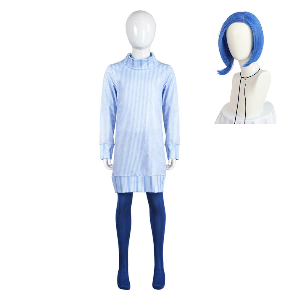 Enfant Vice-Versa 2 Tristesse Cosplay Costume