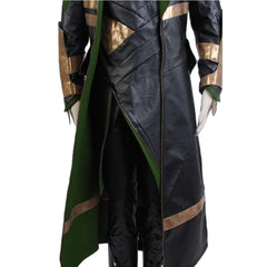 Thor 2: Le Monde des Ténèbres Adulte Loki Tenue Cosplay Costume Halloween