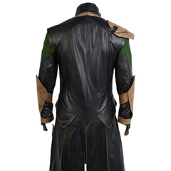 Thor 2: Le Monde des Ténèbres Adulte Loki Tenue Cosplay Costume Halloween