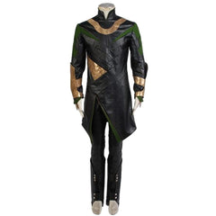 Thor 2: Le Monde des Ténèbres Adulte Loki Tenue Cosplay Costume Halloween