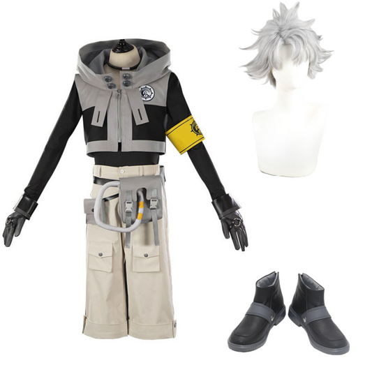 Gachiakuta(2025) Rudo Surebrec Cosplay Costume Perruque Chaussures