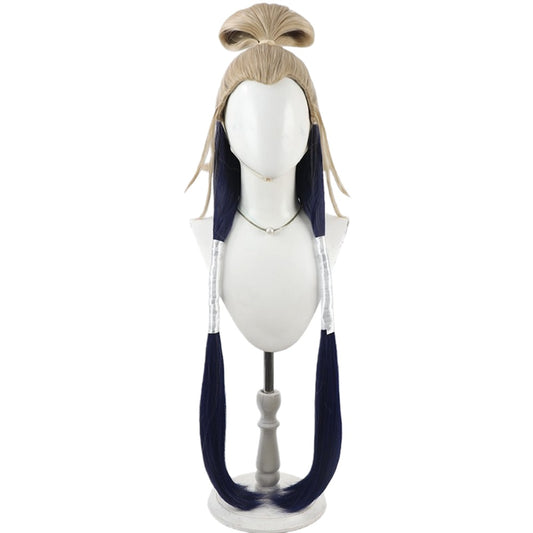 Gachiakuta Tamji Cosplay Perruque Bleue et Dorée