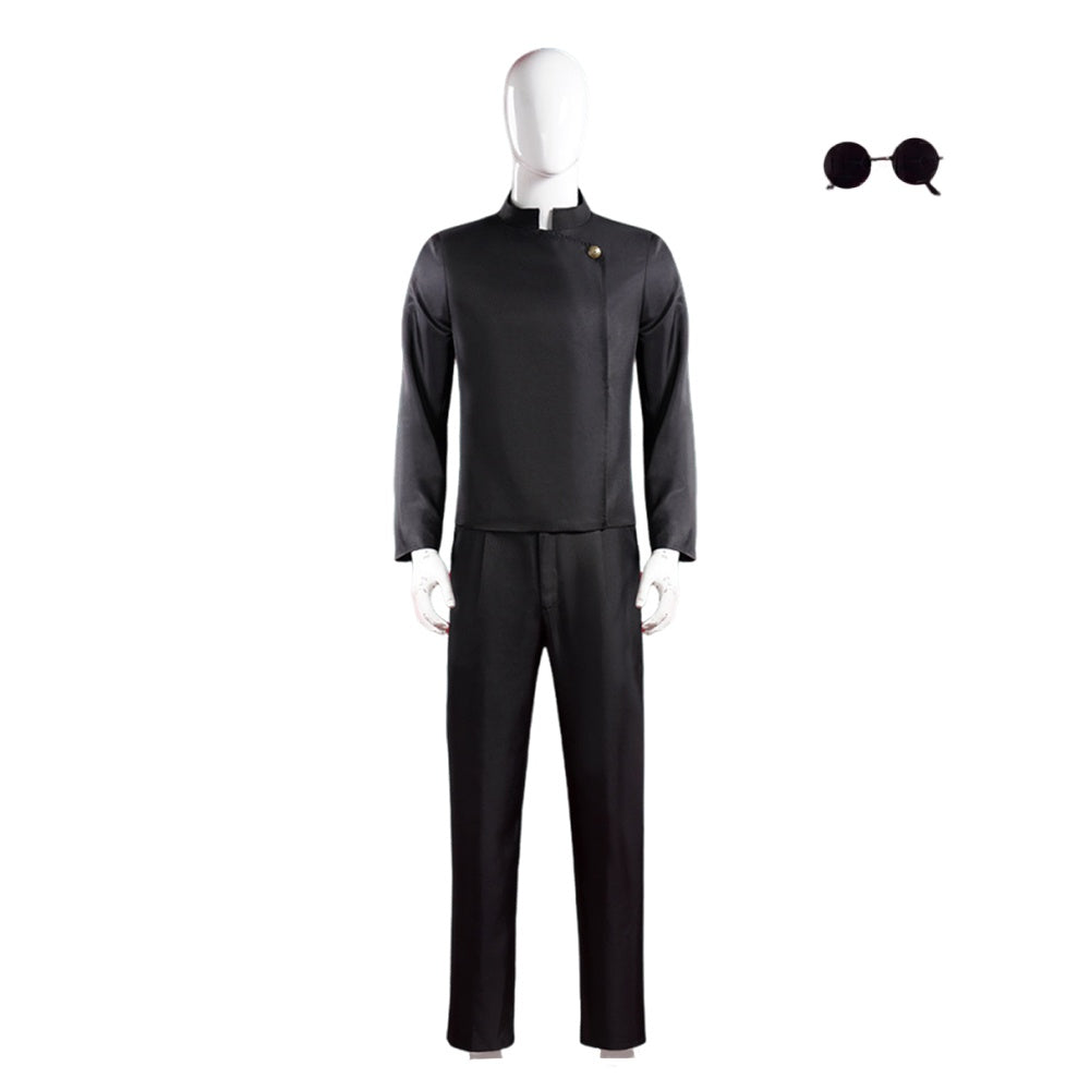 Gojo Satoru Jeune Tenue de l’École d’Exorcisme Cosplay Costume