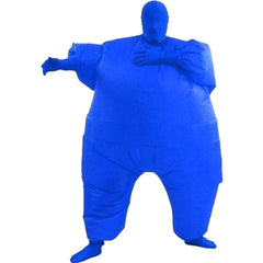 Gonflable Combinaison Taille d'Adulte Cosplay Costume Version Bleue