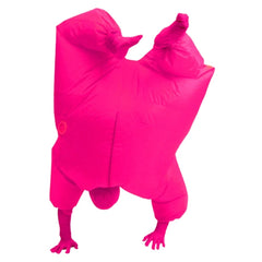 Gonflable Combinaison Taille d'Adulte Cosplay Costume Version Rose