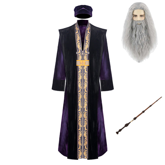 Harry Potter Professeur Albus Dumbledore Tenue Cosplay Costume