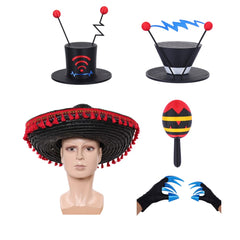 Hazbin Hotel Vox Cosplay Accessoires