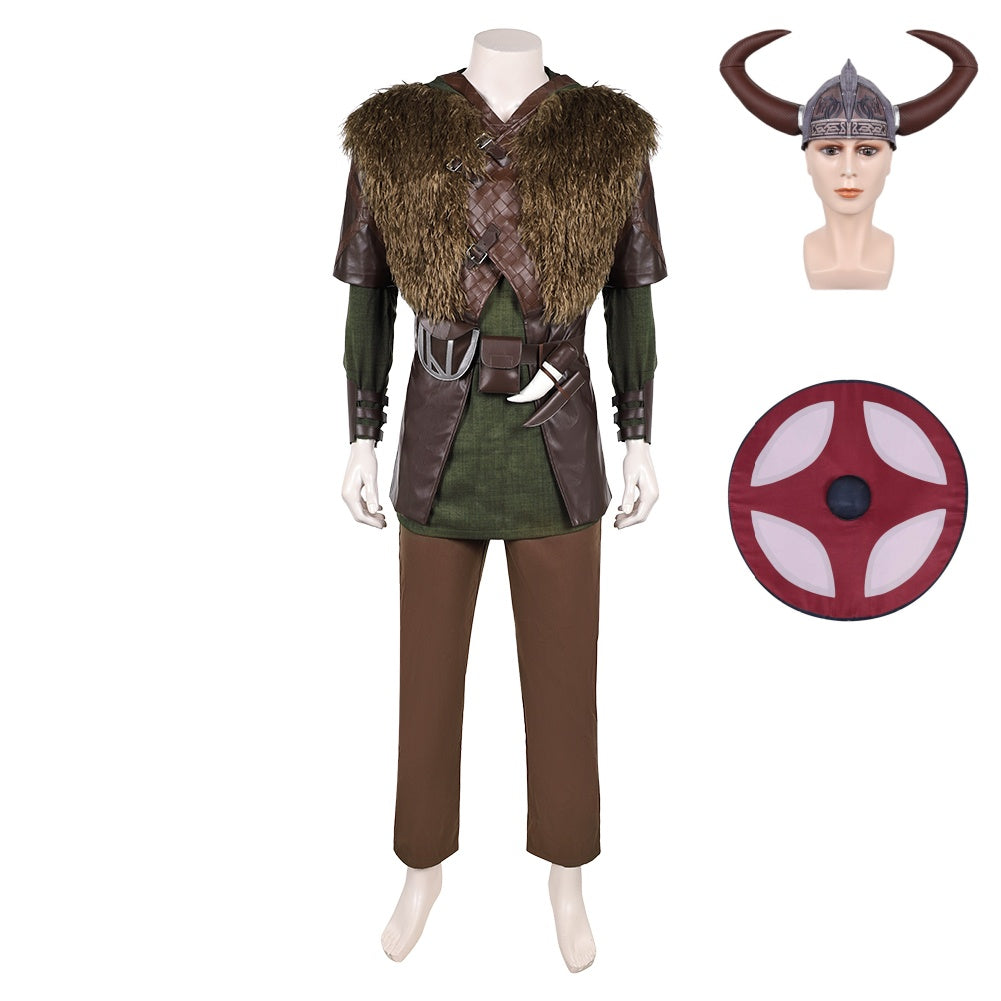 How to Train Your Dragon(2025) Hiccup Tenue de Gilet Cosplay Costume