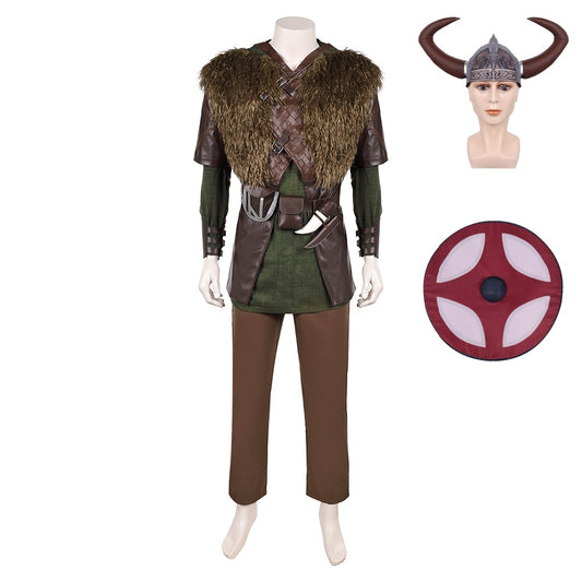 How to Train Your Dragon(2025) Hiccup Tenue de Gilet Cosplay Costume
