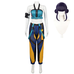 Zoey Tenue Jaune Cosplay Costume