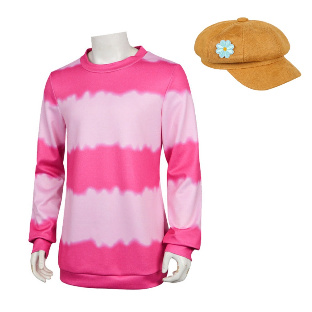 KPop Demon Hunters(2025) The Saja Boys Baby Haut Rose Cosplay Costume Chapeau