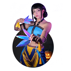 Zoey Tenue Jaune Cosplay Costume