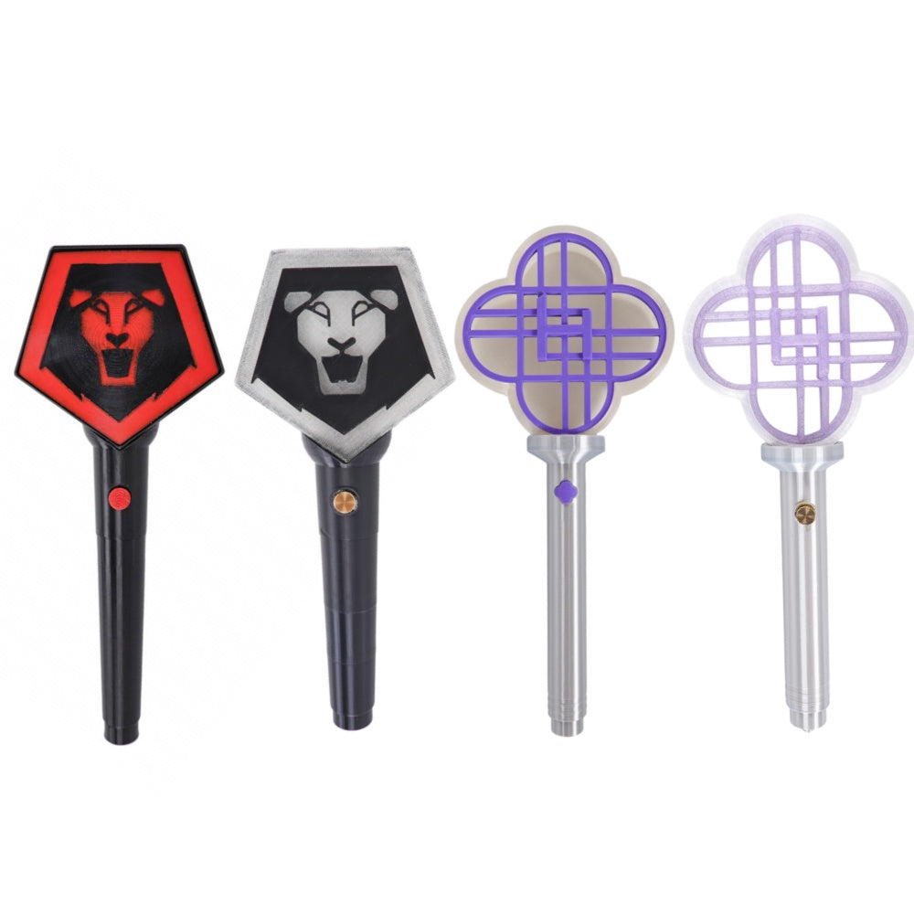 Kpop Demon Hunters(2025) HUNTR/X + The Saja Boys Light Stick Cosplay Accessoires Ensemble