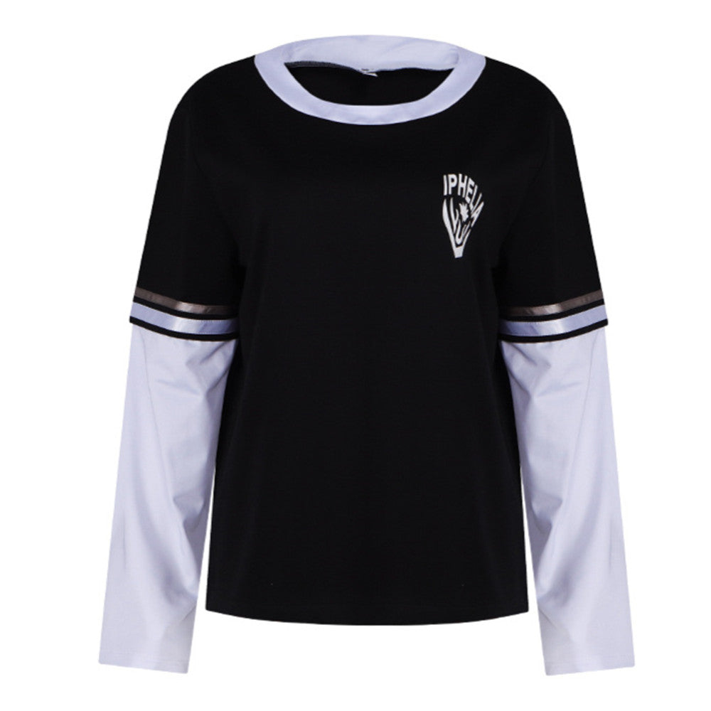 La Famille Addams 2(2025) Mercredi T-shirt à Manches Longues Cosplay Costume