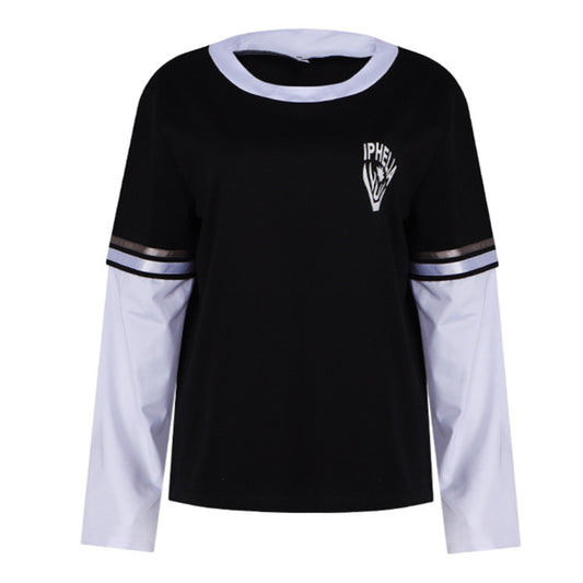 La Famille Addams 2(2025) Mercredi T-shirt à Manches Longues Cosplay Costume