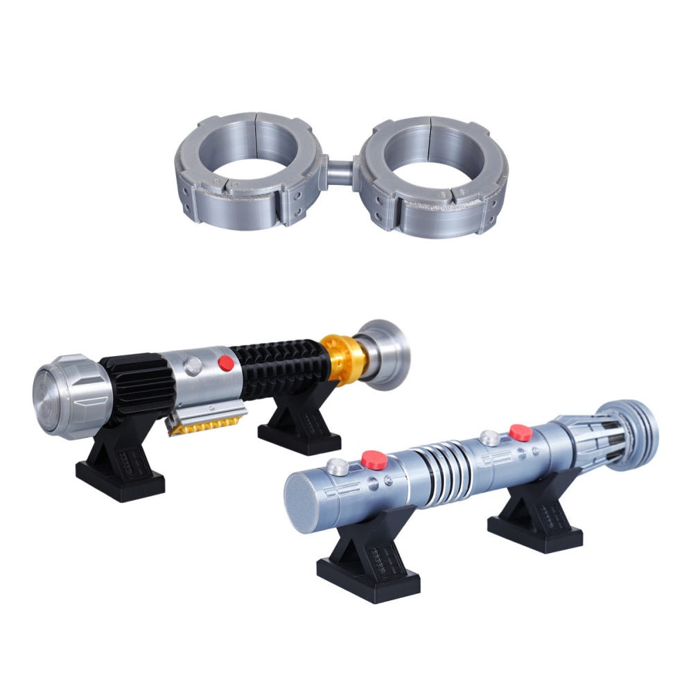 La Guerre des Étoiles Menottes/Luke Skywalker/Obi-Wan Kenobi Sabre laser Poignée Cosplay Accessoire