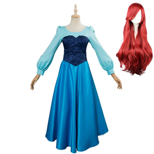 La Petite Sirène 1989 Princesse Ariel Robe Cosplay Costume