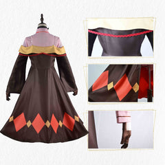 Konosuba: Sois Béni Monde Merveilleux! Megumin Femme Cosplay Costume