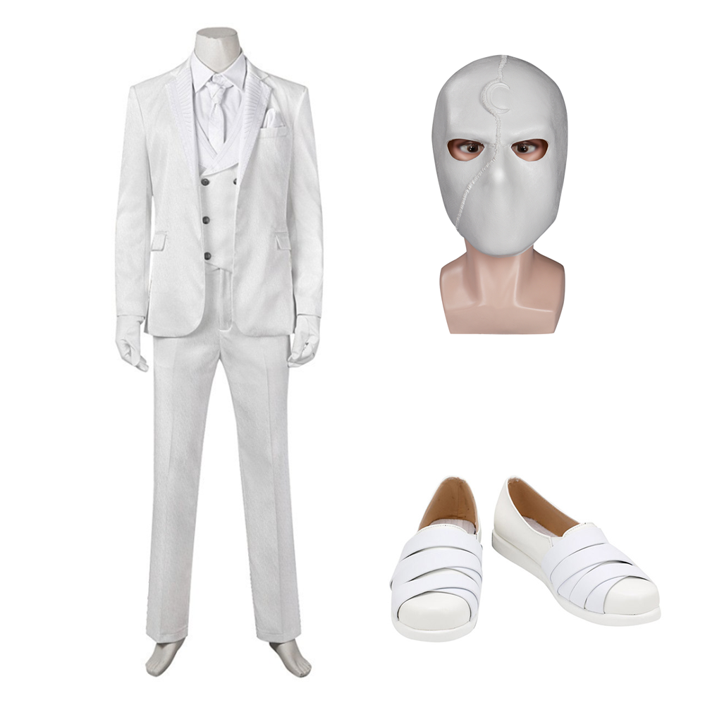 Moon Knight Steven Mr.Knight Cosplay Costume Ver.2