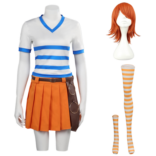 Nami One Piece Tenue Femme Cosplay Costume
