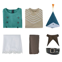 Tongari Boushi no Atelier(2026) Coco/Richeh/Tetia Tenue Verte Cosplay Costume