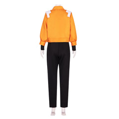 Cosplay Costume Yoruichi Shihouin Anime Cosplay Tenue Orange et Noire Adulte