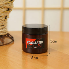 Cosplay Accessoire Faux Sang+Cire de Modelage pour Maquillage de Blessures pour Horreur Cosplay