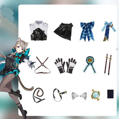 Genshin Impact Lynette Cosplay Costume