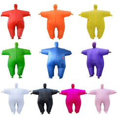 Gonflable Combinaison Taille d'Adulte Cosplay Costume Version Bleue