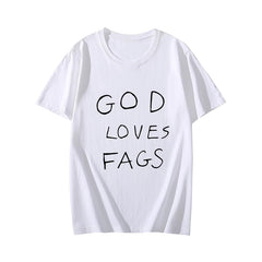 Shameless Ian Gallagher T-shirt Imprimé Blanc/Noir Cosplay Costume