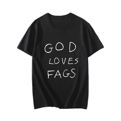 Shameless Ian Gallagher T-shirt Imprimé Blanc/Noir Cosplay Costume