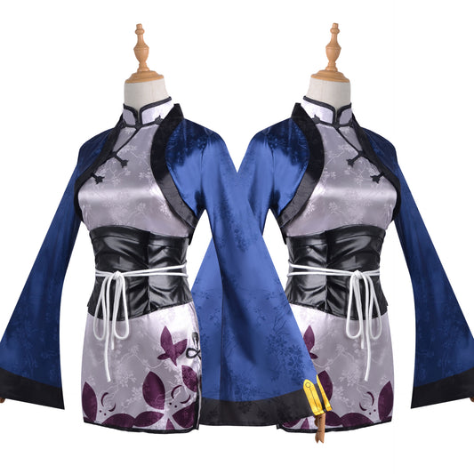 Black Butler Ran Mao Cheongsam Cosplay Costume