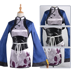 Black Butler Ran Mao Cheongsam Cosplay Costume
