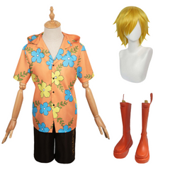 One Piece Egghead Arc Sanji Tenue de Chemise Cosplay Costume