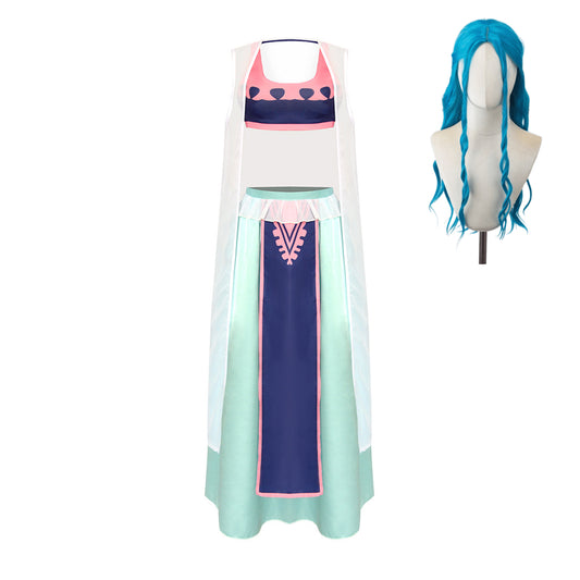 One Piece Nefertari ViVi Cosplay Costume