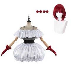 Oshi no Ko 3(2026) Arima Kana Robe Blanche Cosplay Costume Perruque