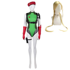 Overwatch 2 x Street Fighter 6 Widowmaker Tenue Verte de Cammy White Peau Coslay Costume