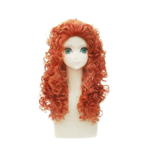 Rebelle Princesse Merida Cosplay Perruque