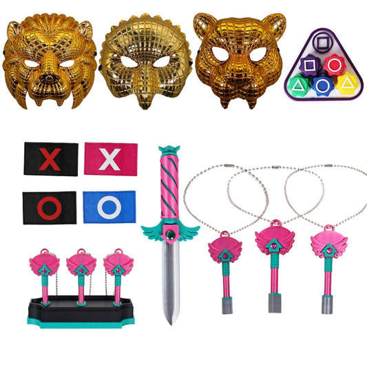 Squid Game Cosplay Accessories Emsemble