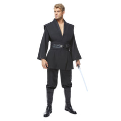 Jedi Tenue Noir Sans Cape Cosplay Costume